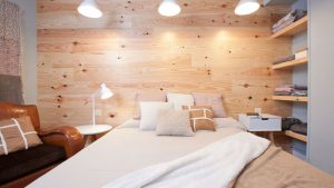 Camera da letto in stile nordico