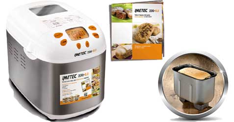 Macchine per Pane IMETEC ZeroGlu 7815 bianco//acciaio Con oblò