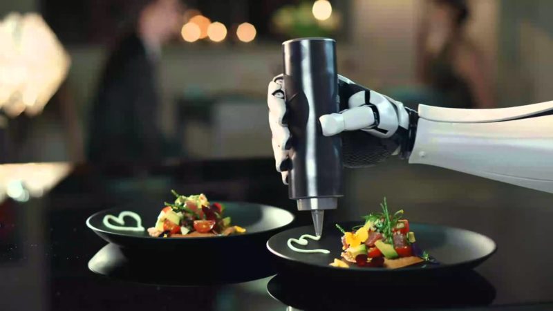 robot da cucina piatti