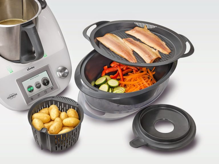 Custodia Protettiva Per Bimby TM5 E TM31 - Tessuto Antimacchia, Design Mandala Grigi, Made In Spain - Foto 5