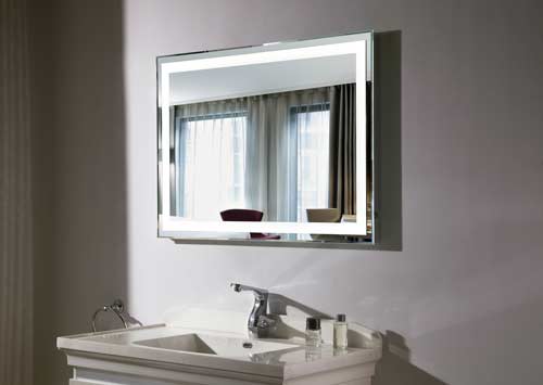 specchio del bagno cornice led