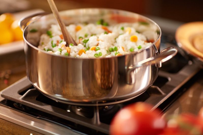 risotto in pentola lagostina