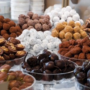 marche di cioccolato cioccolatini e praline