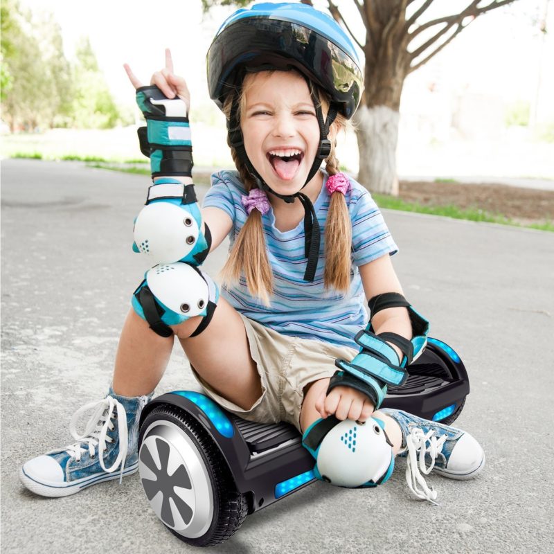 casco hoverboard bambino