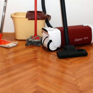 pulizia parquet
