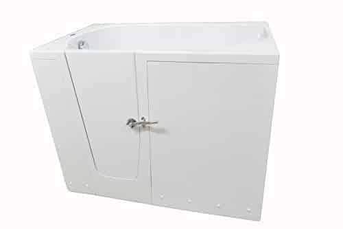 RUBIN per vasca da bagno, maniglia a sinistra, con soglia bassa (15") cm)