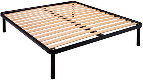RETE A DOGHE STRETTE PER LETTO PIAZZA E MEZZA 120X190 ORTOPEDICA RESISTENTE + CON 4 PIEDI H30