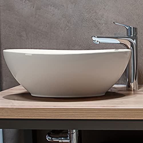 Lavabo in ceramica di design, lavabo per le mani, per il bagno degli ospiti, A99