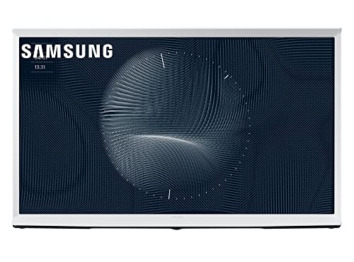 Samsung TV QE50LS01BAUXZT, Smart TV 50" Serie LS01B, QLED 4K UHD, Alexa e Google Assistant integrat, Cloud White, 2022, DVB-T2