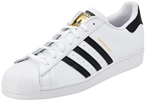 adidas Superstar, Scarpe da Ginnastica Basse Uomo, Bianco (Ftwr White/Core Black/Ftwr White), 43 1/3 EU