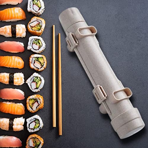 Generico OLYHOME Sushi Maker Roll, Strumento per Sushi, Onigiri, Sushi Bazooka, Kit Sushi fai da te