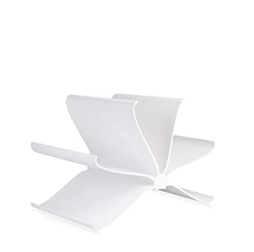 Kartell Front Page Copertina, Policarbonato, Bianco, 55 x 35 x 35 cm