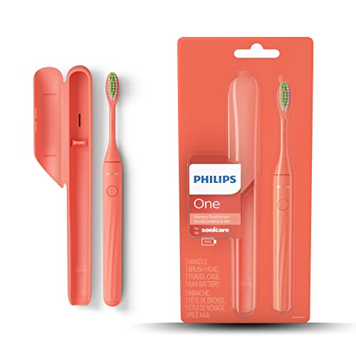 Philips One spazzolino da denti ricaricabile Sonicare, incluso custodia da viaggio Philips One, HY1100/01