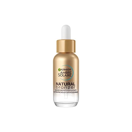 Garnier Ambre Solaire Natural Bronzer Gocce Viso Autoabbronzanti, 30 ml