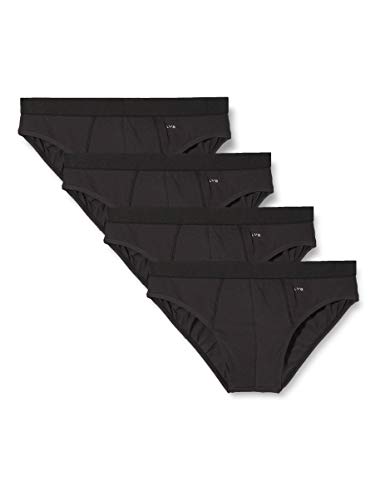 LOVABLE Multipack x4, Slip, Uomo, Nero, 4