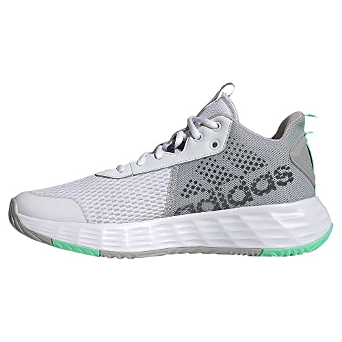 adidas Ownthegame 2.0, Scarpe da Ginnastica Uomo, Ftwbla Azneme Menpul, 43 1/3 EU