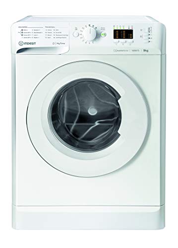 Indesit MTWA 91285 W IT, Lavatrice a Carica Frontale a Libera Installazione, 9kg,classe B, 1200 GIRI/MIN