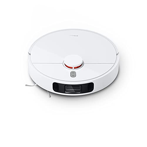 Xiaomi Robot Vacuum S10+, Robot Aspirapolvere Lavapavimenti, Sistema 3D, Navigazione LDS, Potenza Aspirazione 4.000Pa, Batteria 5200mAh, Pulizia Doppio Panno Rotante, Smart Google Home e Alexa, Bianco