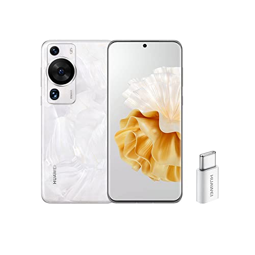 HUAWEI P60 Pro Smartphone, 8+256GB, Teleobiettivo XMAGE Ultra Lighting, Kunlun Glass, Display AMOLED LTPO 6,67'', Frequenza aggiornamento 1–120Hz, SuperCharge Turbo 88W, 4815mAh, Rococo Pearl + AP52