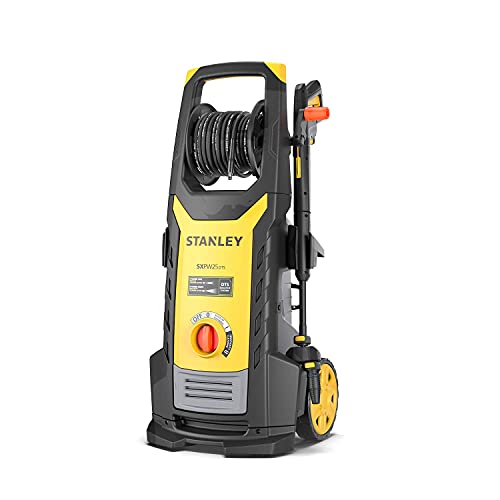 Stanley Idropulitrice ad Alta Pressione SXPW25DTSE con Dualtech System (2500 W, 150 Bar, 810 l/h)