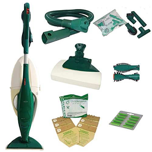 Aspirapolvere Vk130-1 Rigenerato Spazzola Classica Scegli la Composizione (Vk130-1+Battitappeto+Tubo)