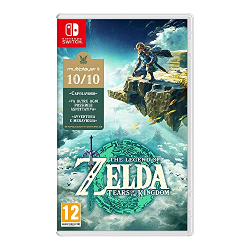 The Legend of Zelda: Tears of the Kingdom - Videogioco Nintendo - Ed. Italiana - Versione su scheda