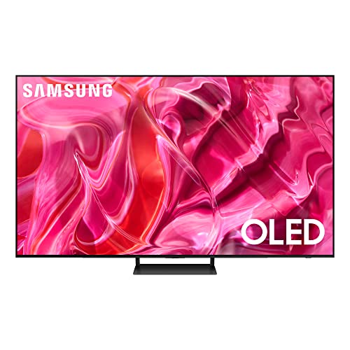 Samsung TV OLED QE65S90CATXZT, Smart TV 65” Serie S90C perfetto per il Gaming, OLED, Dolby Atmos, Alexa e Google Assistant Integrata, 2023, DVB-T2, Titan Black
