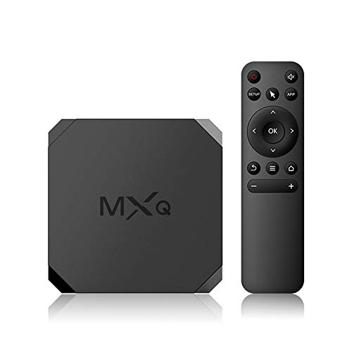 Shiningworth MXQ Android TV Box, Android TV Box 7.1 Amlogic S905W Quad Core 1G+8G WiFi 2.4GHz HD 4Kx2K Lettore multimediale Smart TV per l'intrattenimento domestico
