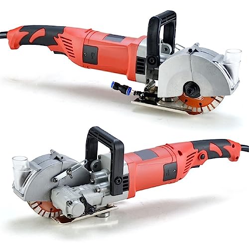 Tracciatrice scanalatrice a disco 5 dischi scanalatore muro 2800W pompa acqua