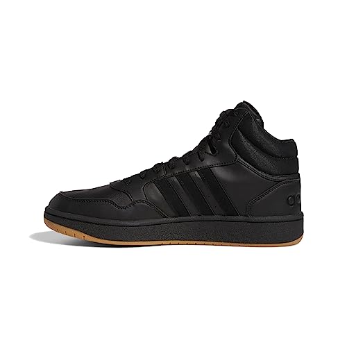 adidas Hoops 3.0 Mid, Sneakers Uomo, Nero Core Black Core Black Ftwr White LIL93, 42 EU