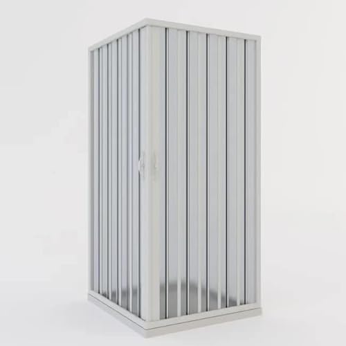 Box doccia a soffietto 70x70 cm - h 175 cm a 2 lati riducibile
