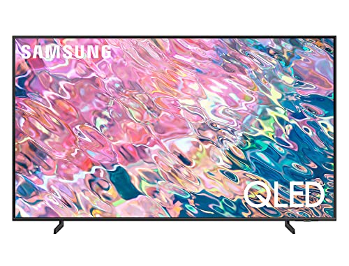 Samsung TV QLED QE43Q60BAUXXC, Smart TV 43" Serie Q60B, QLED 4K UHD, Alexa e Google Assistant integrati, Black, 2022, DVB-T2