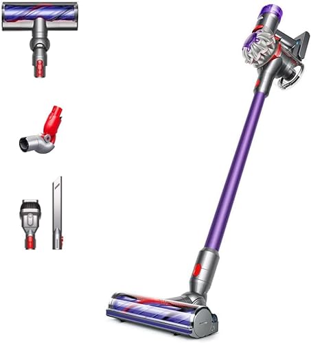 Dyson V8 Origin, Porpora, Argento, 425 W, 0.54 Litri, 82 decibeles