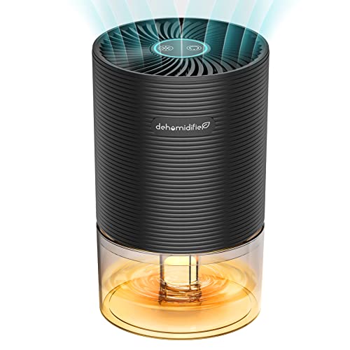 CONOPU Deumidificatore Casa Portatile Muffa, Deumidificatore Silenzioso con 7 colori Luce, Risparmio Energetico, Spegnimento Automatico, Deumidificatore per Armadio Ambiente Bagno, OZC20S03