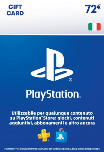 72€ PlayStation Store Gift Card per PlayStation Plus | Account italiano [Codice per email]