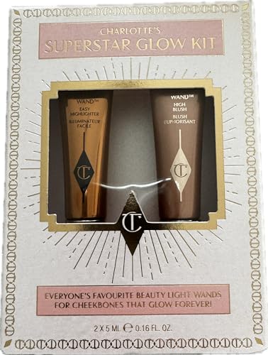 Charlotte Tilbury Superstar Glow Kit | 2 x 5ml | Pillow Talk/Spotlight