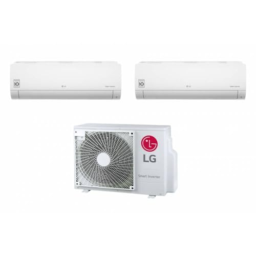 Climatizzatore Condizionatore LG Libero Smart Wifi dual split 9000+12000 btu inverter con R32 MU2R15 in A+++