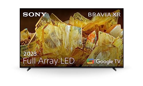 Sony BRAVIA XR, XR-55X90L, Full Array LED, 4K HDR, Google TV, ECO PACK, BRAVIA CORE, Ottimo per PlayStation 5, Aluminium Seamless Edge Design, Modello 2023