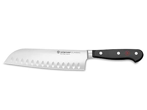 WÜSTHOF Classic Santoku 17 cm, nero