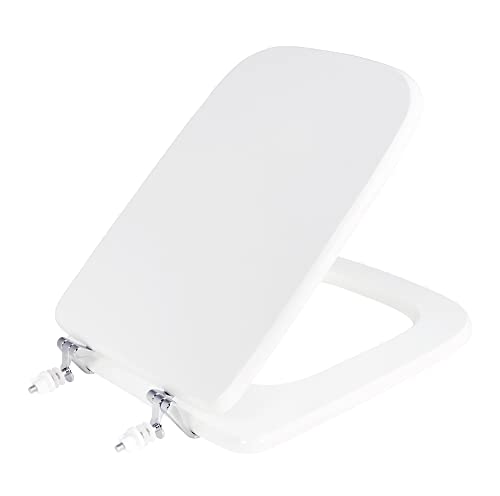 MODULARREDO | Sedile per WC CONCA, Tavoletta Copriwater Ideal Standard, 34,2x42,6 cm, Bianco