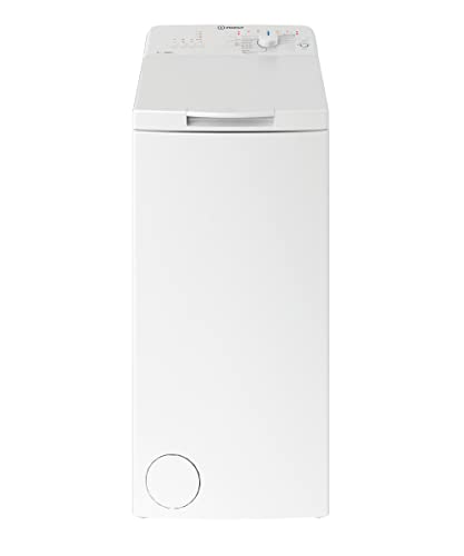 Indesit BTW L60400 IT Lavatrice Carica dall'Alto 6 Kg Classe C 60 cm, 1000 rpm, Bianco