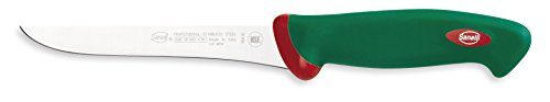 Sanelli Premana Coltello macellaio da Disosso , Acciaio Inossidabile, Verde, 16 cm