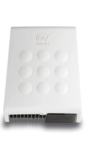 Vortice Asciugamani Professionale da 2000W Optimal Dry, Bianco, 1