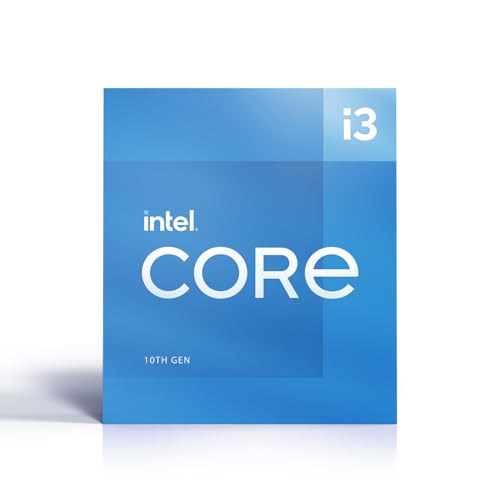 Intel® Core™ i3-10100, processore desktop, per sistemi desktop 4 core fino a 4,3 GHz LGA1200 (chipset Intel® serie 400) 65 W