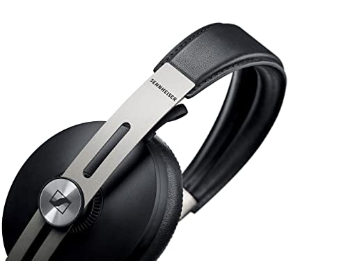 Sennheiser Cuffie wireless a cancellazione del rumore Momentum 3 con accensione/spegnimento automatico, funzionalità Smart Pause e app Smart Control - Nero