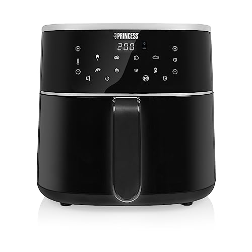 Princess 01.182244.01.001 Airfryer, 1500 W, 6 Litri, Nero