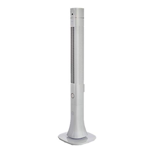 bimar VC119 Ventilatore Colonna Ionizzante con Bluetooth Speaker da 120cm, Ventilatore a Colonna con Selettore 3 Velocità 60W, Ventilatore con Telecomando, Ionizzatore, Oscillazione Destra Sinistra