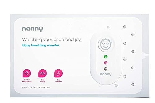 Nanny Monitor Respiratorio - Osservando Il Movimento - Bianco