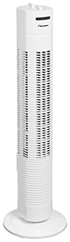 Bestron Ventilatore a torre con funzione oscillante, Altezza: 75 cm, 50 W, Bianco