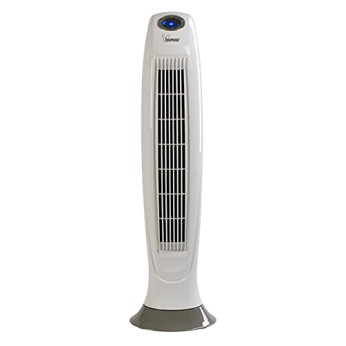 bimar VC95 Ventilatore Colonna Oscillante da 90cm, Ventilatore a Colonna a 3 Velocità e 3 Modalità, Ventilatore con Telecomando, Led Luminoso, Timer, Oscillazione Destra Sinistra Automatica